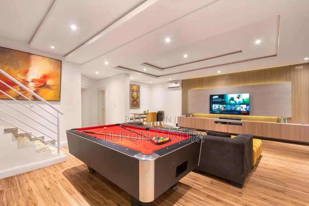 Neatly Furnished 4bedroom Duplex With Snooker