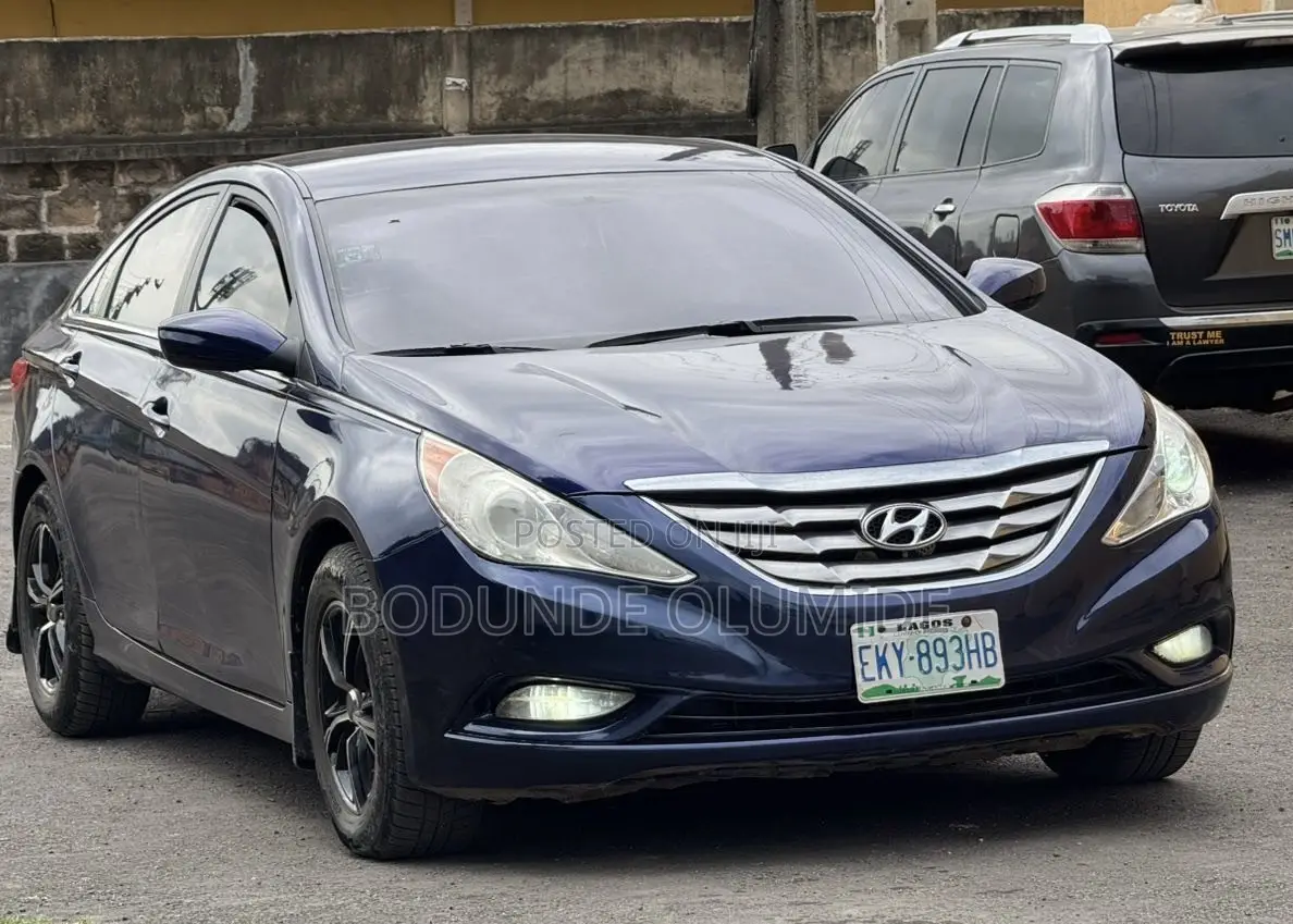 Hyundai Sonata 2012 Blue