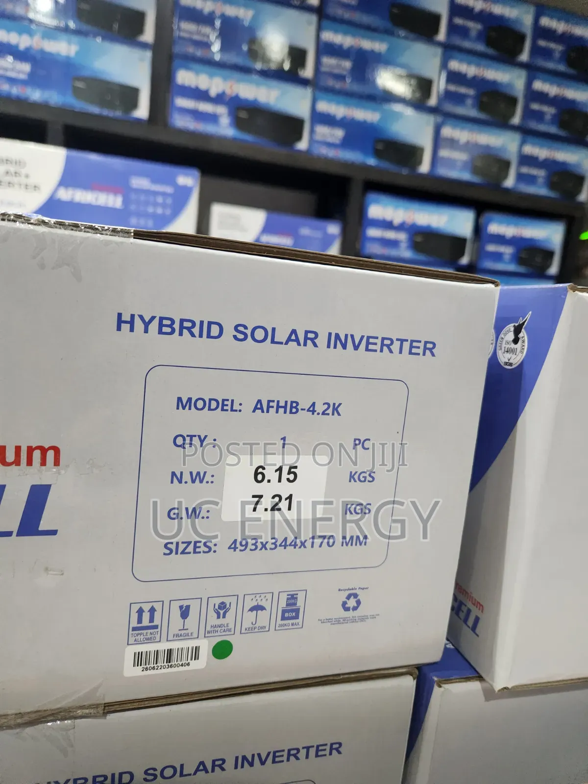 4.2kva 24v Africell Solar Inverter Hybrid
