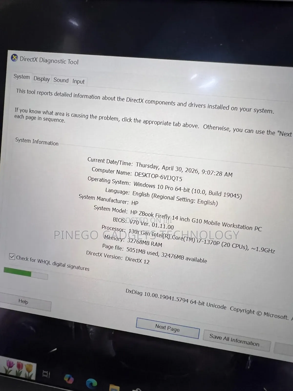 Laptop HP ZBook Firefly 14 G10 32GB Intel Core i7 SSD 1T