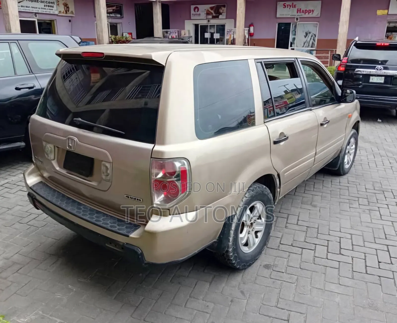 Honda Pilot 2007 Gold