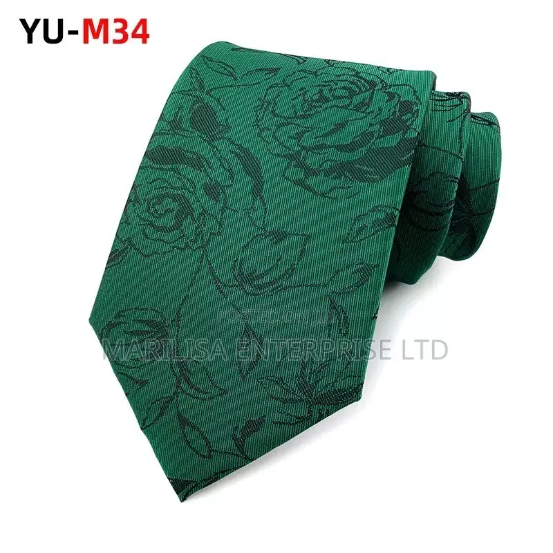 Floral Necktie for Both Men and Women