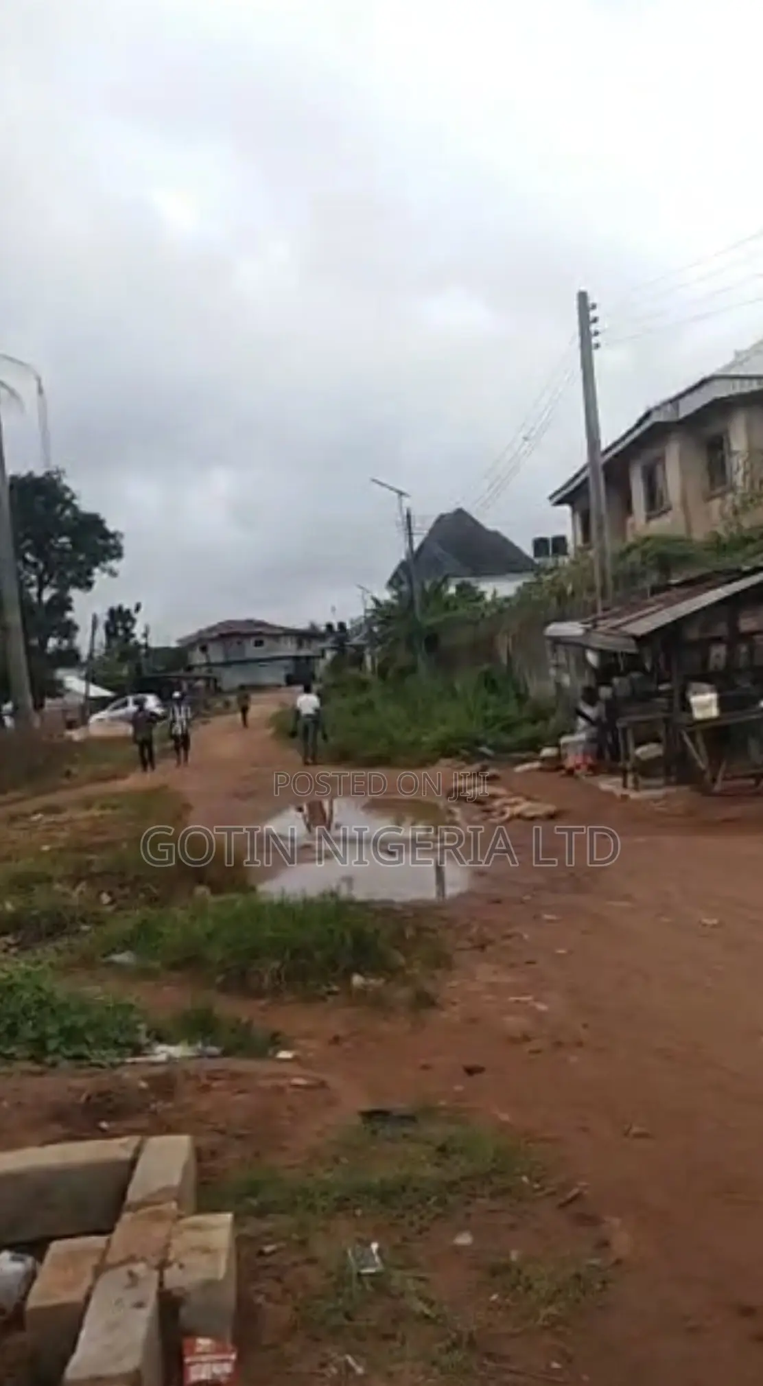 50×100ft Land for Sale Behind St. Patrick Catholic Church, Ugbowo