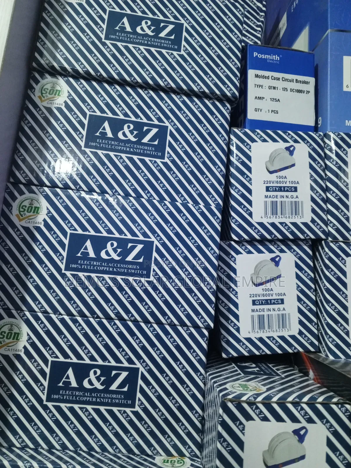 A&Z Changeover Knife Switch