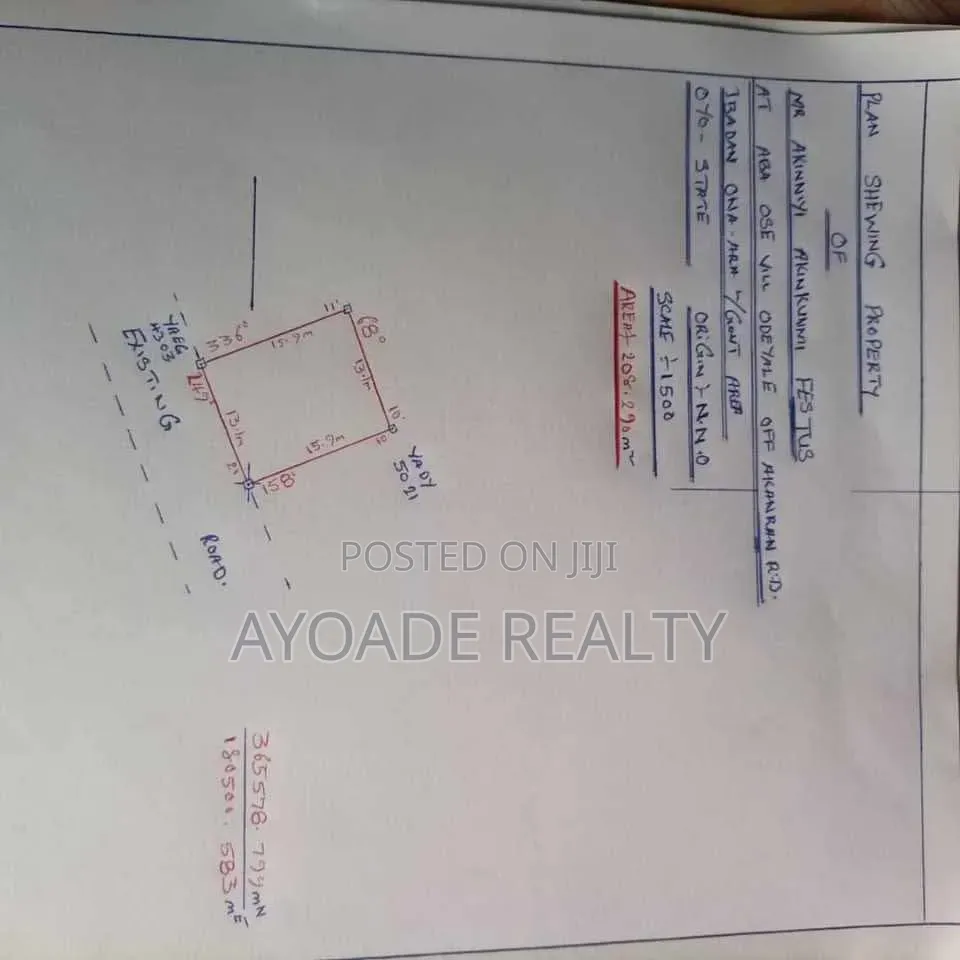 3bdrm House in Odeyale, Ibadan for sale