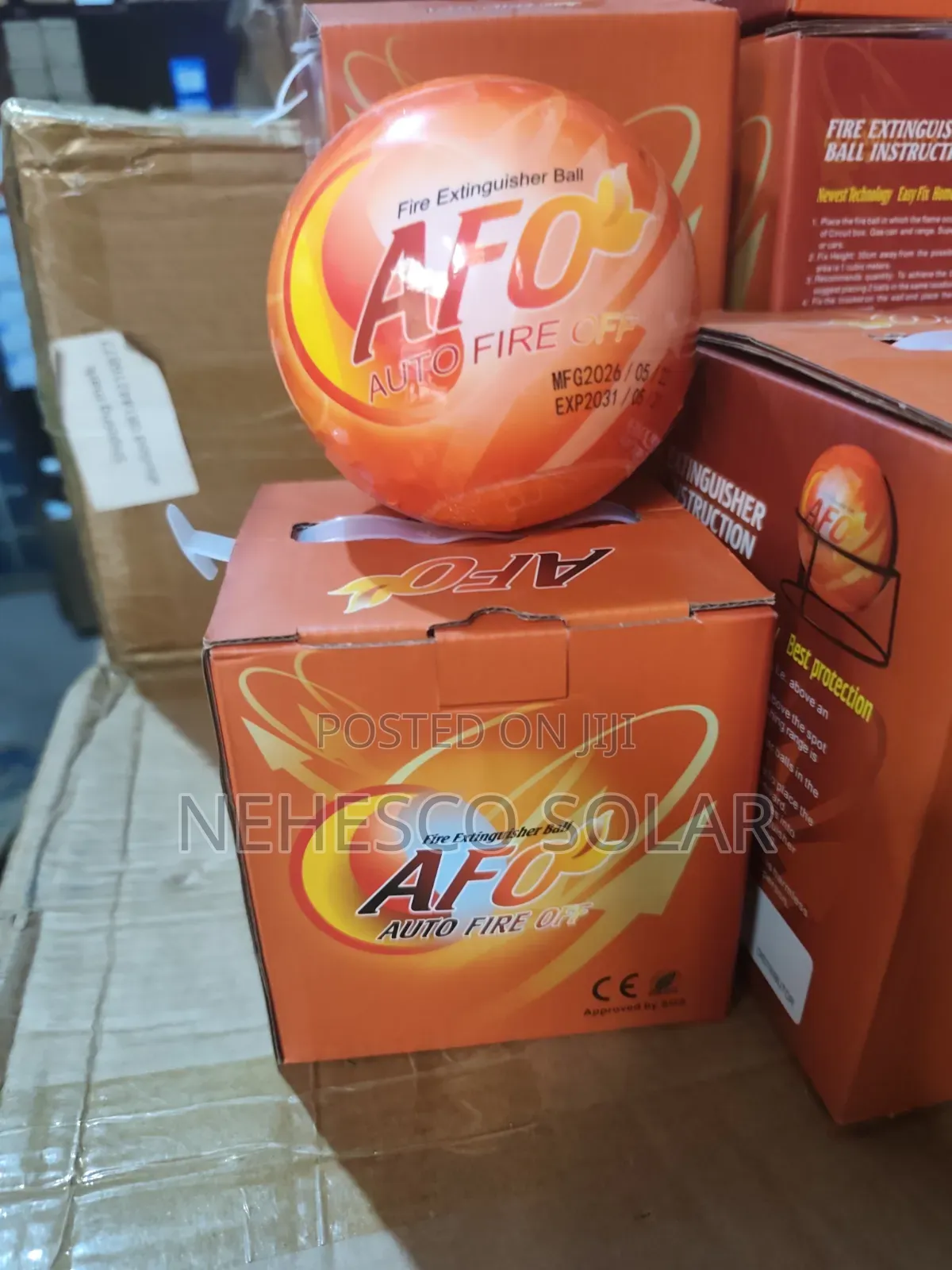 Compact Fire Extinguisher Ball – Small Size