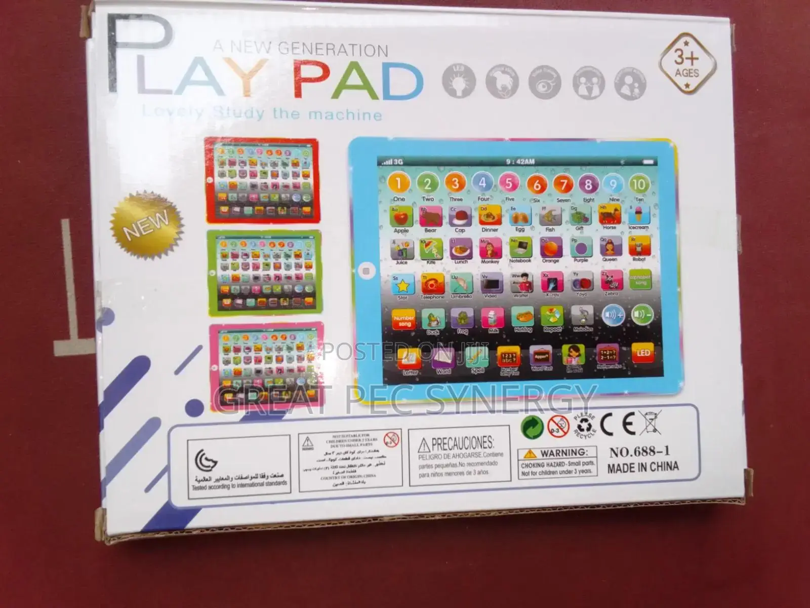 Play Pad Lovely Study Machine