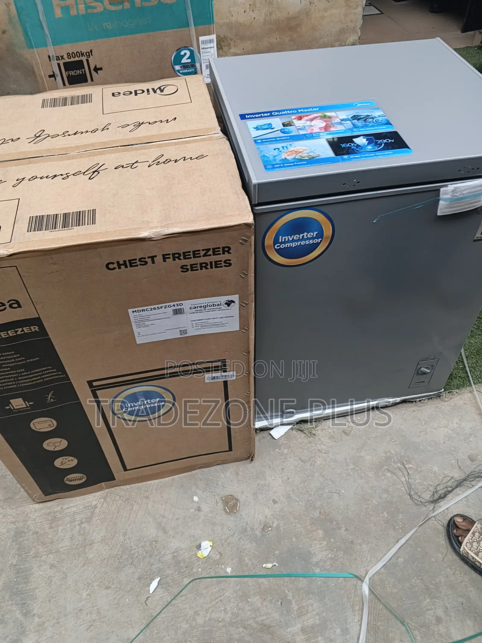 Midea 142L Chest Freezer – MDRC265FZG43D