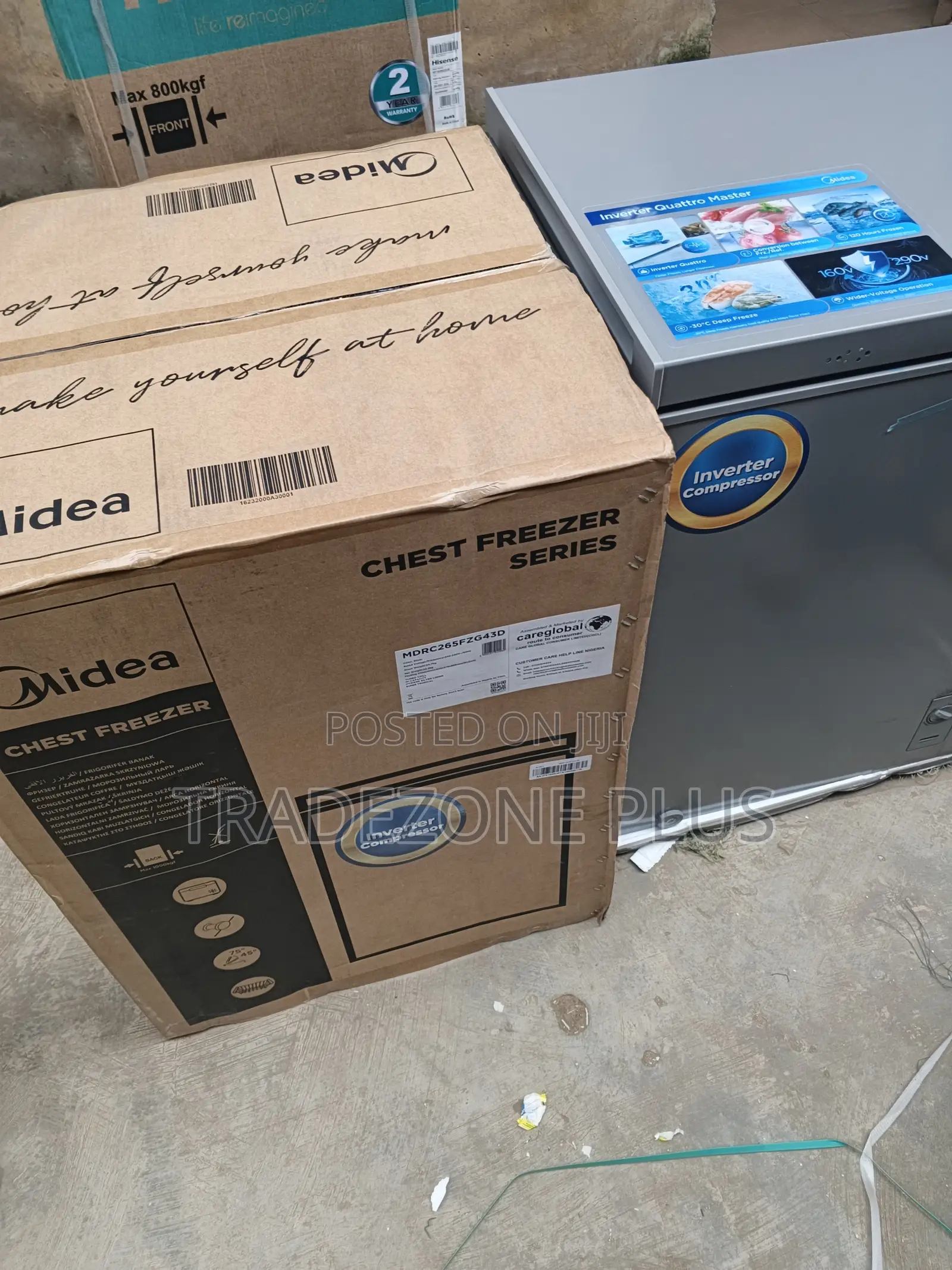 Midea 142L Chest Freezer – MDRC265FZG43D