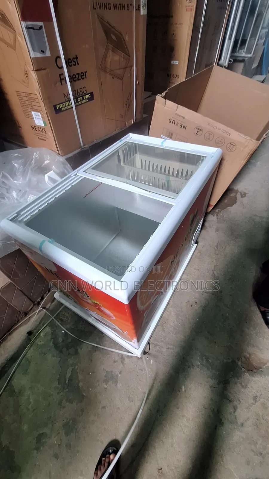 Brand New Nexus 355L Display Chiller Freezer Energy Saving Fast Cool