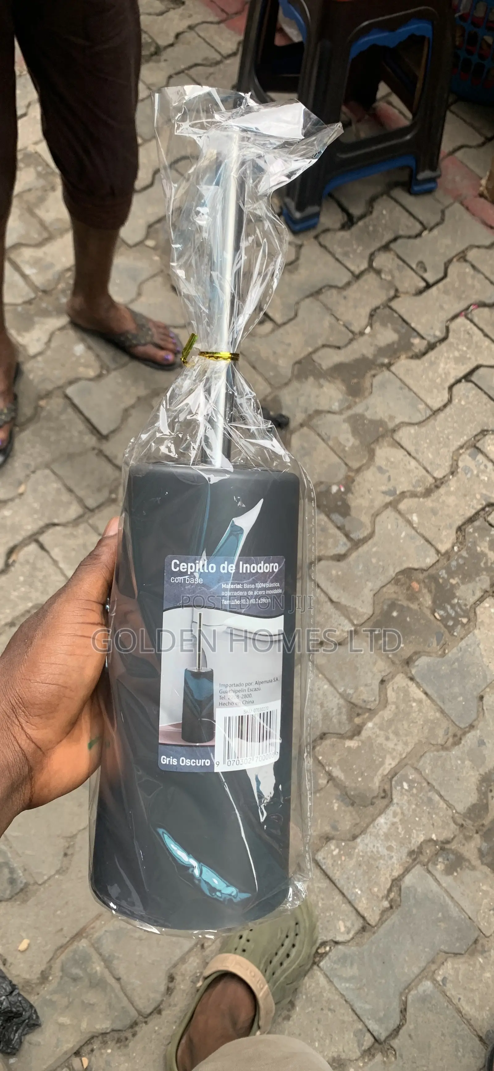 Toilet Brush With Base Holder
