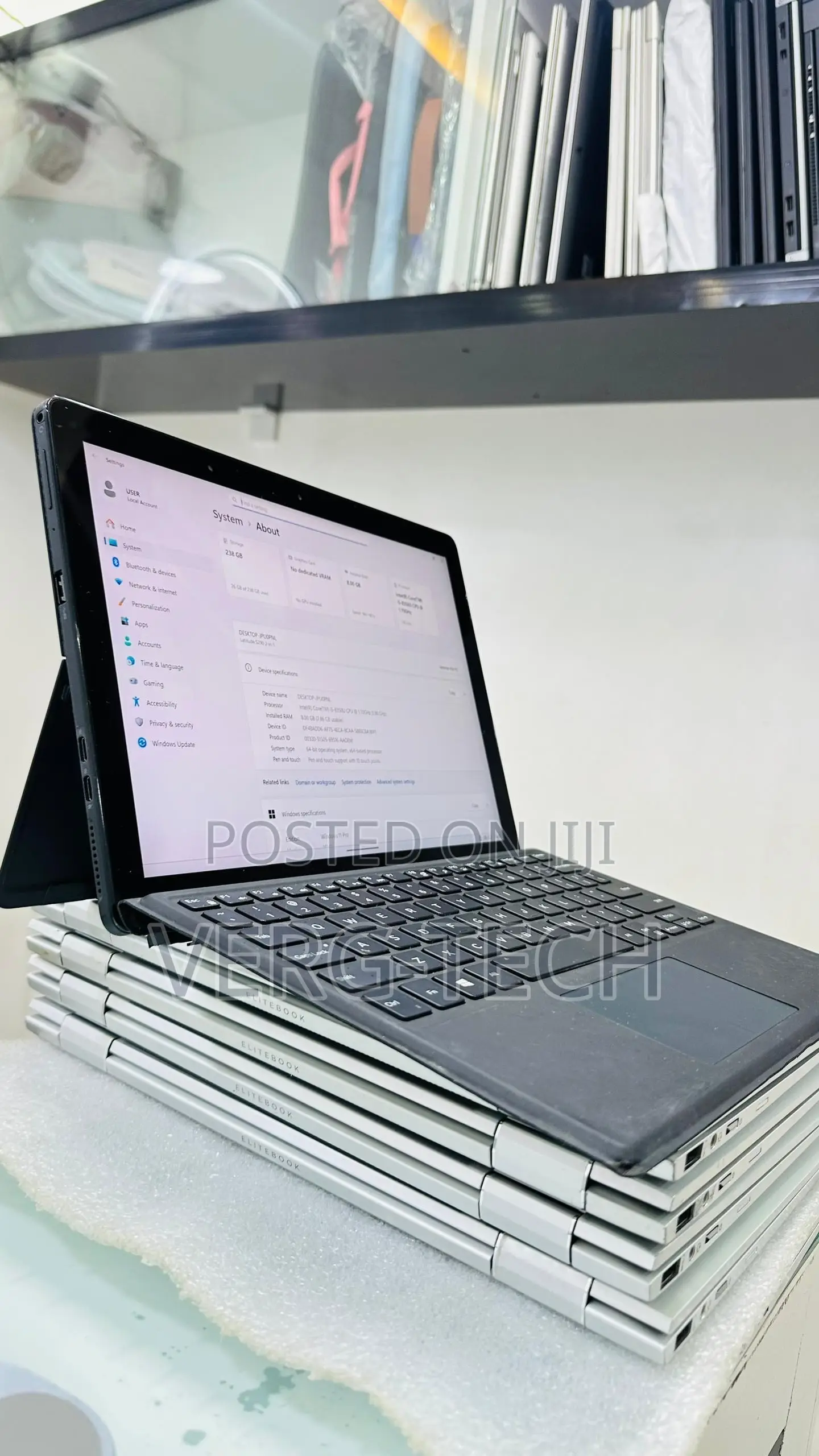 Laptop Dell Latitude 5290 2-in-1 8GB Intel Core i5 SSD 256GB