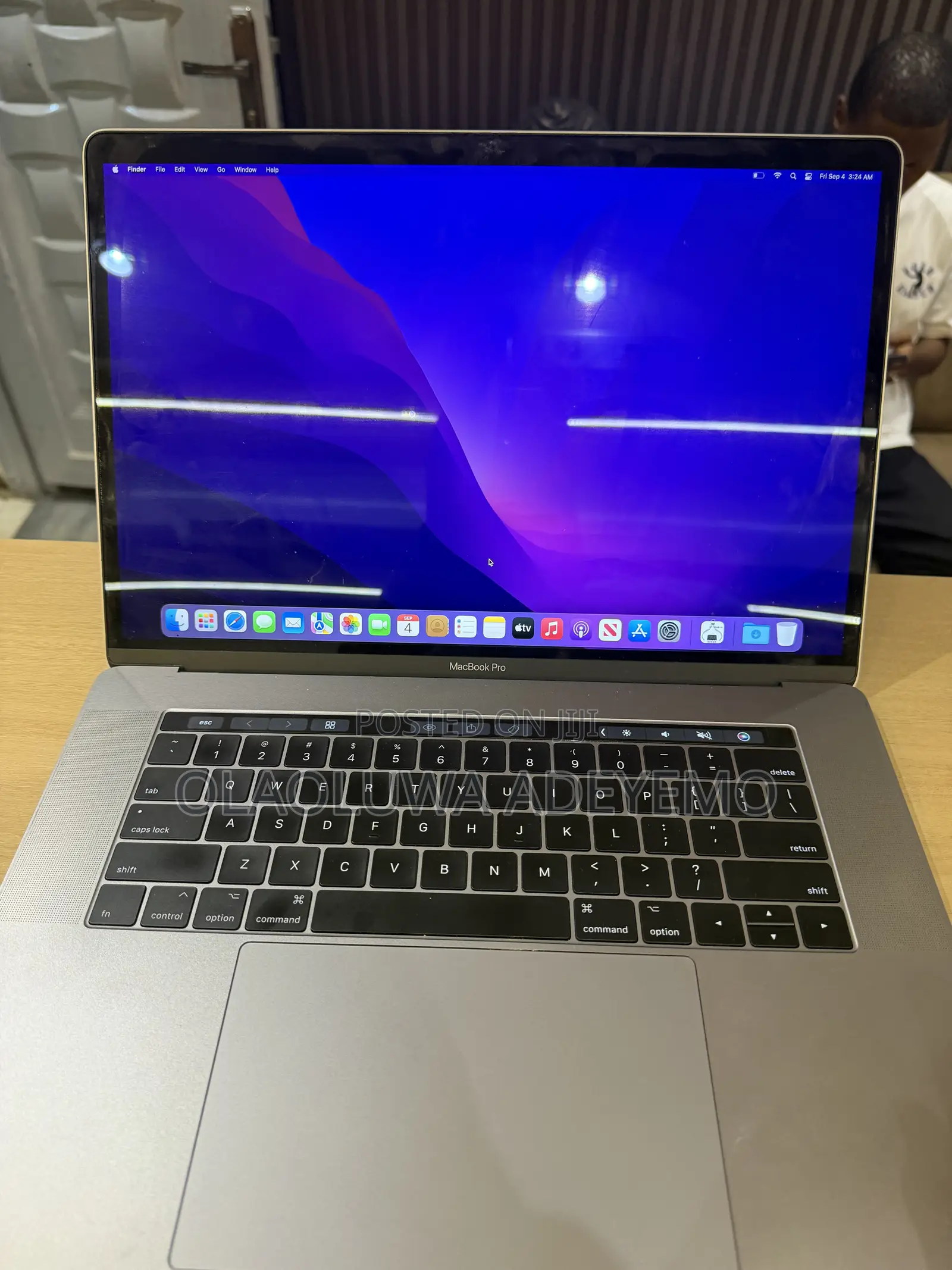 Laptop Apple MacBook Pro 2017 16GB Intel Core i7 SSD 512GB