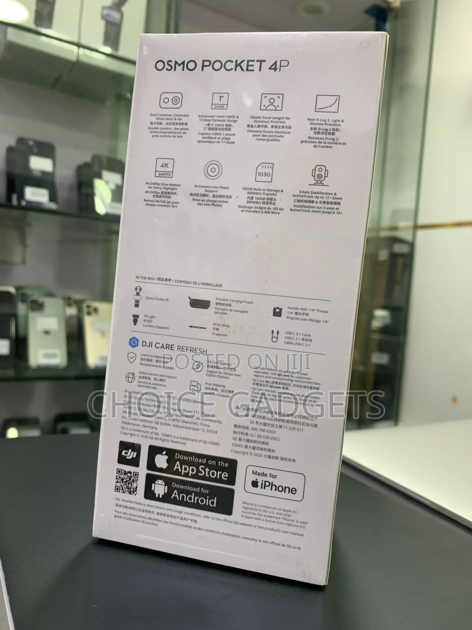 Dji Osmo Pocket 4P Standard Combo
