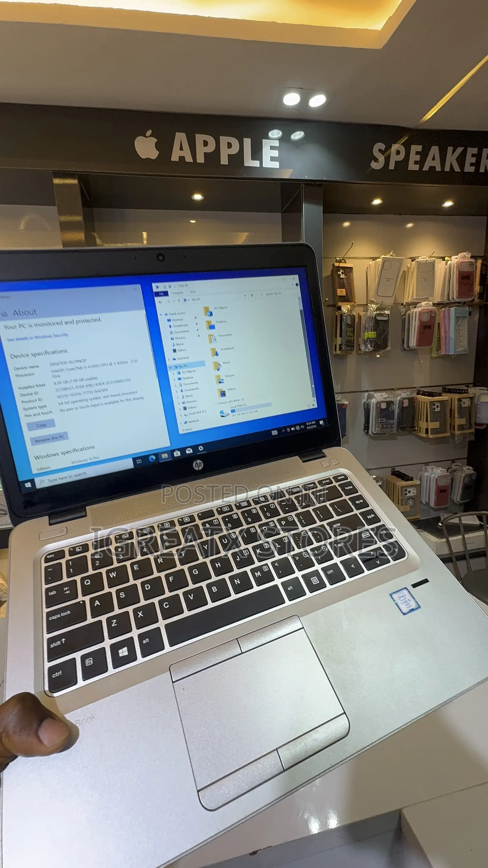 Laptop HP EliteBook 840 G3 8GB Intel Core i5 SSD 256GB
