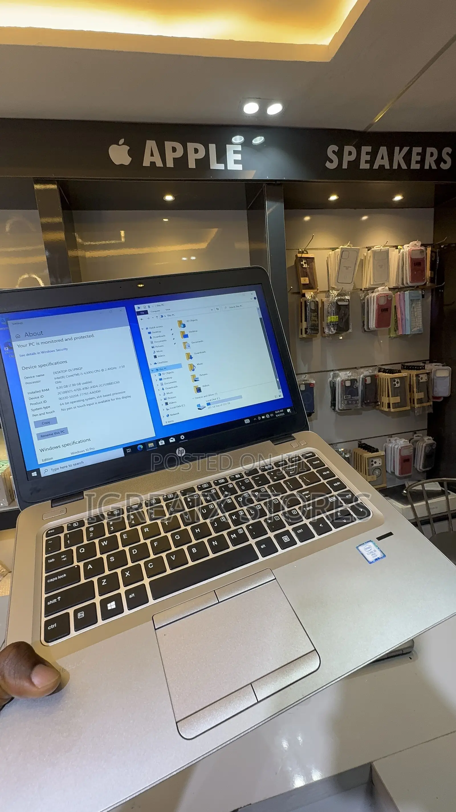 Laptop HP EliteBook 840 G3 8GB Intel Core i5 SSD 256GB
