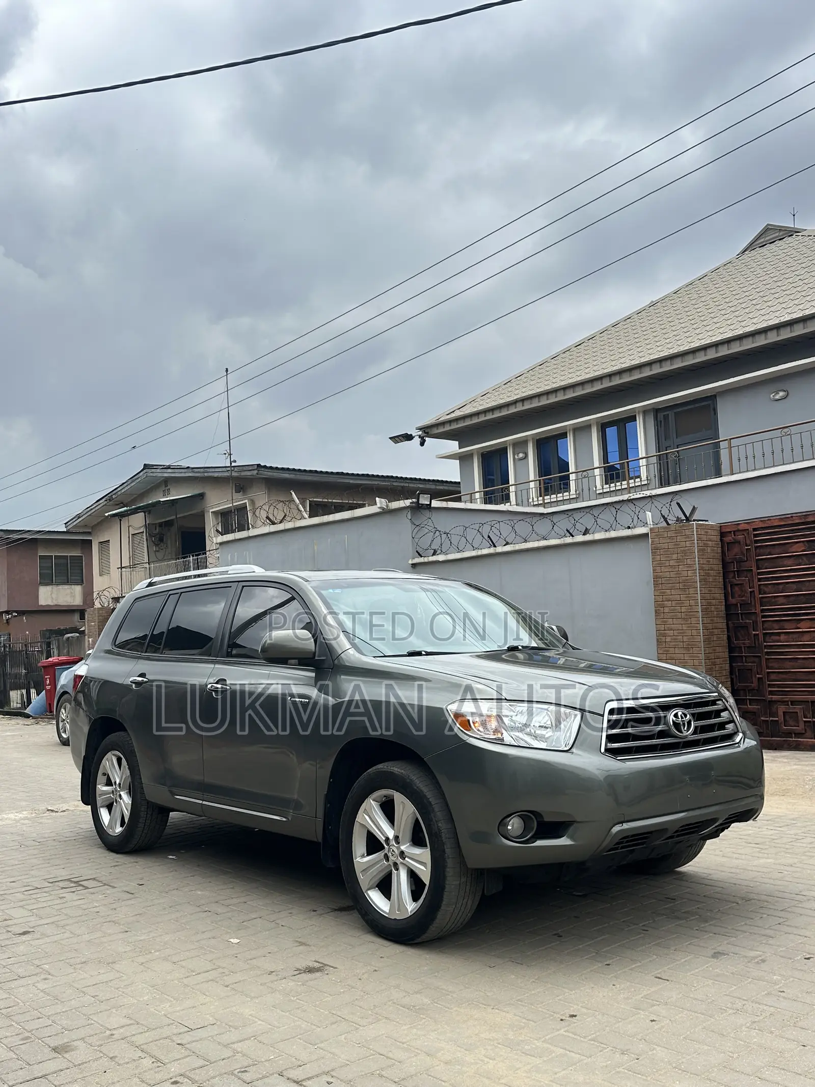 Toyota Highlander Limited 2008 Gray