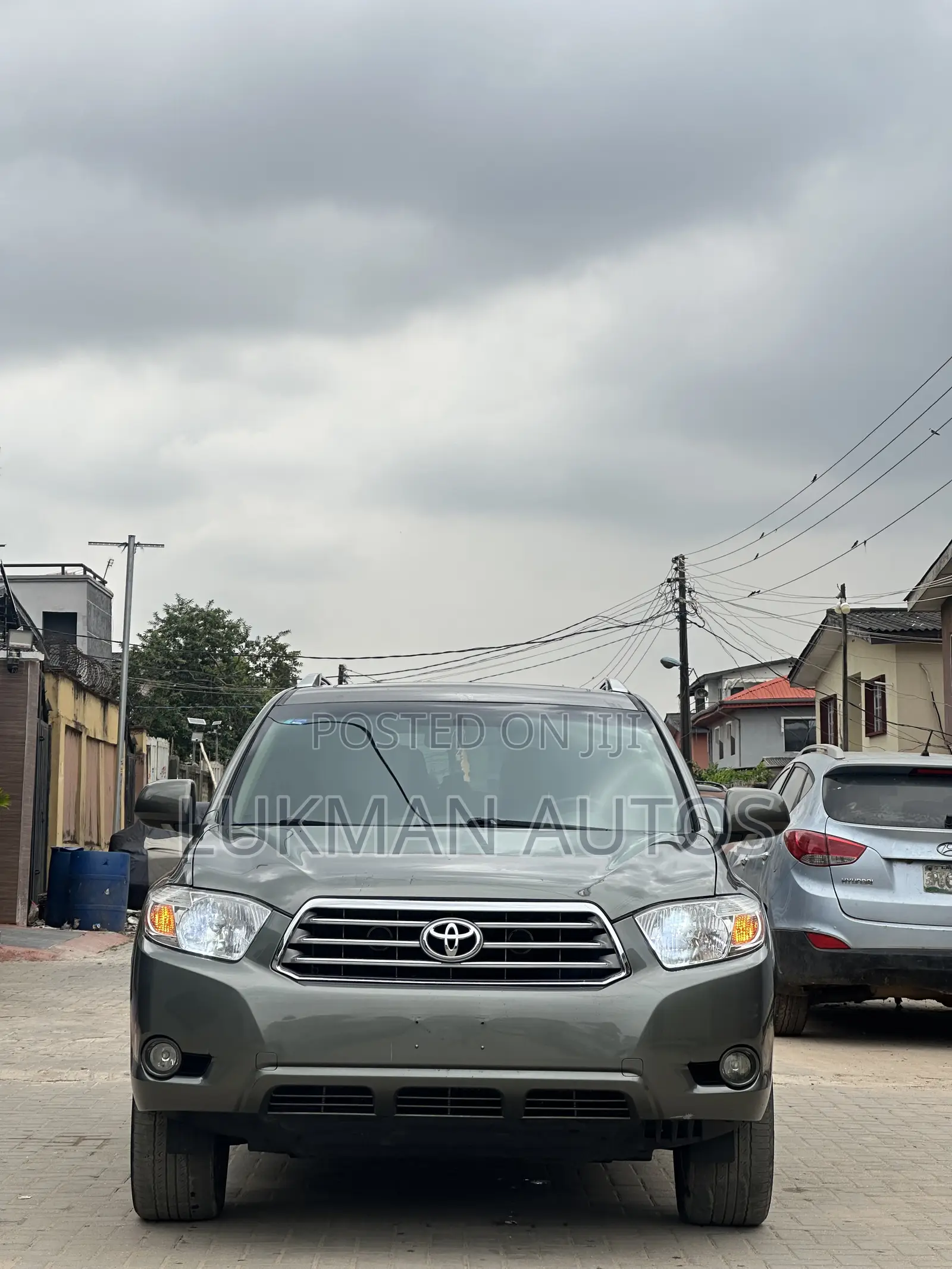Toyota Highlander Limited 2008 Gray