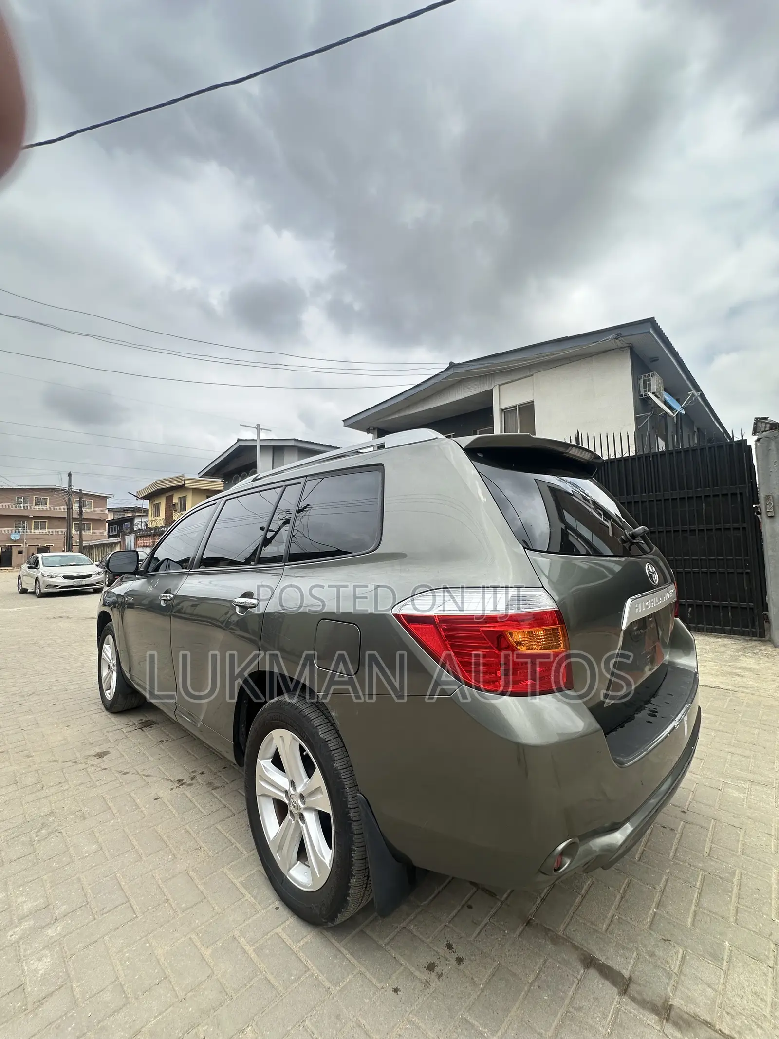 Toyota Highlander Limited 2008 Gray