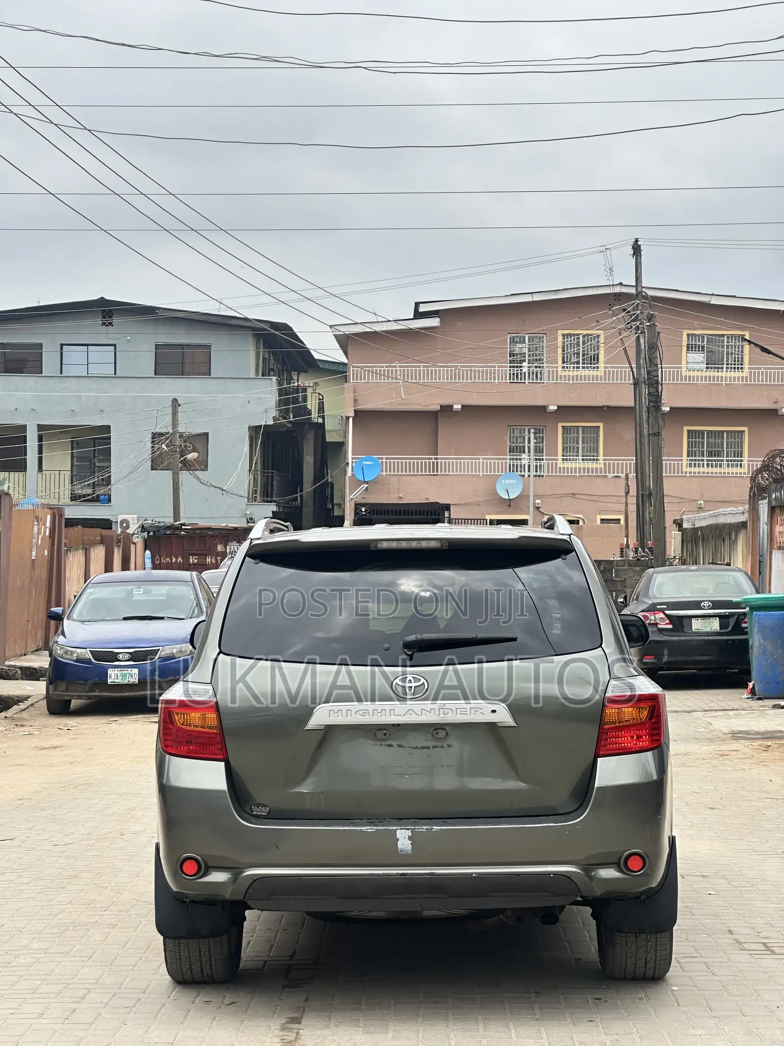 Toyota Highlander Limited 2008 Gray