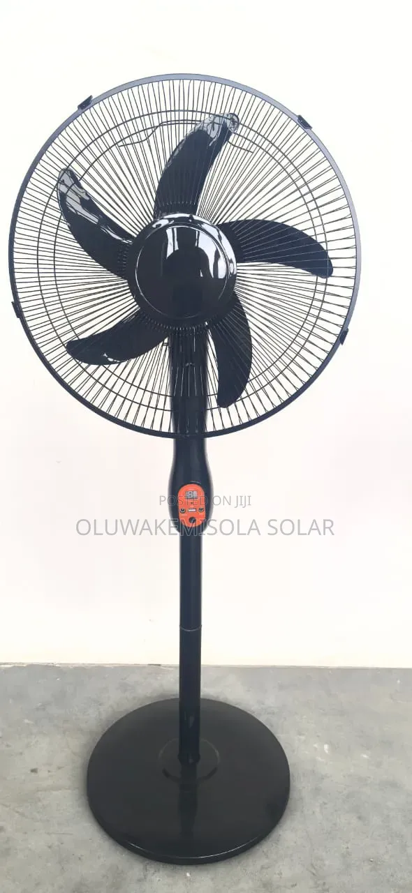 Solar Fan With Solar Pane,2 Bulbs and Remote Control
