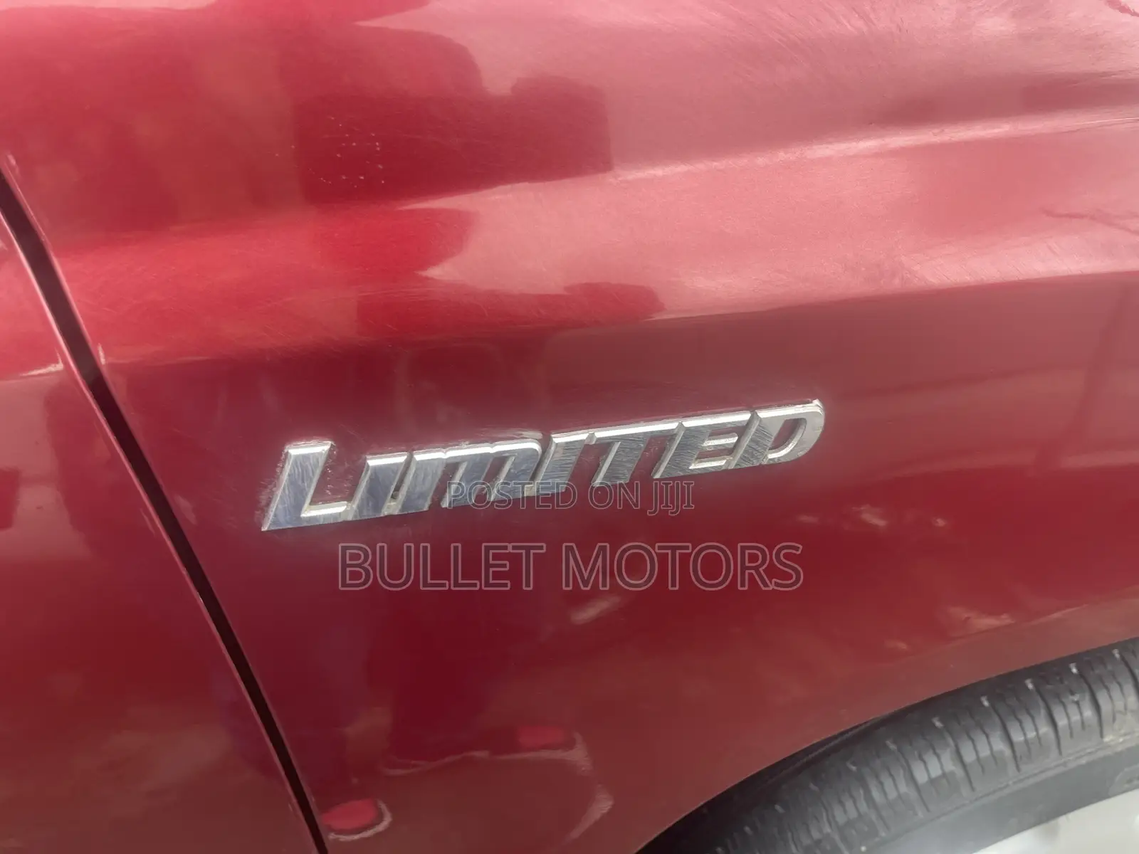 Toyota Highlander Limited V6 2006 Red