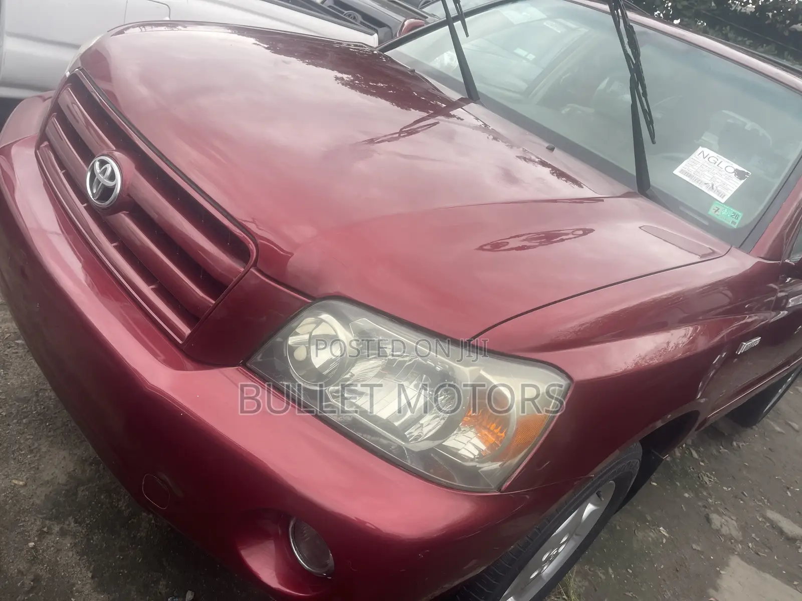 Toyota Highlander Limited V6 2006 Red
