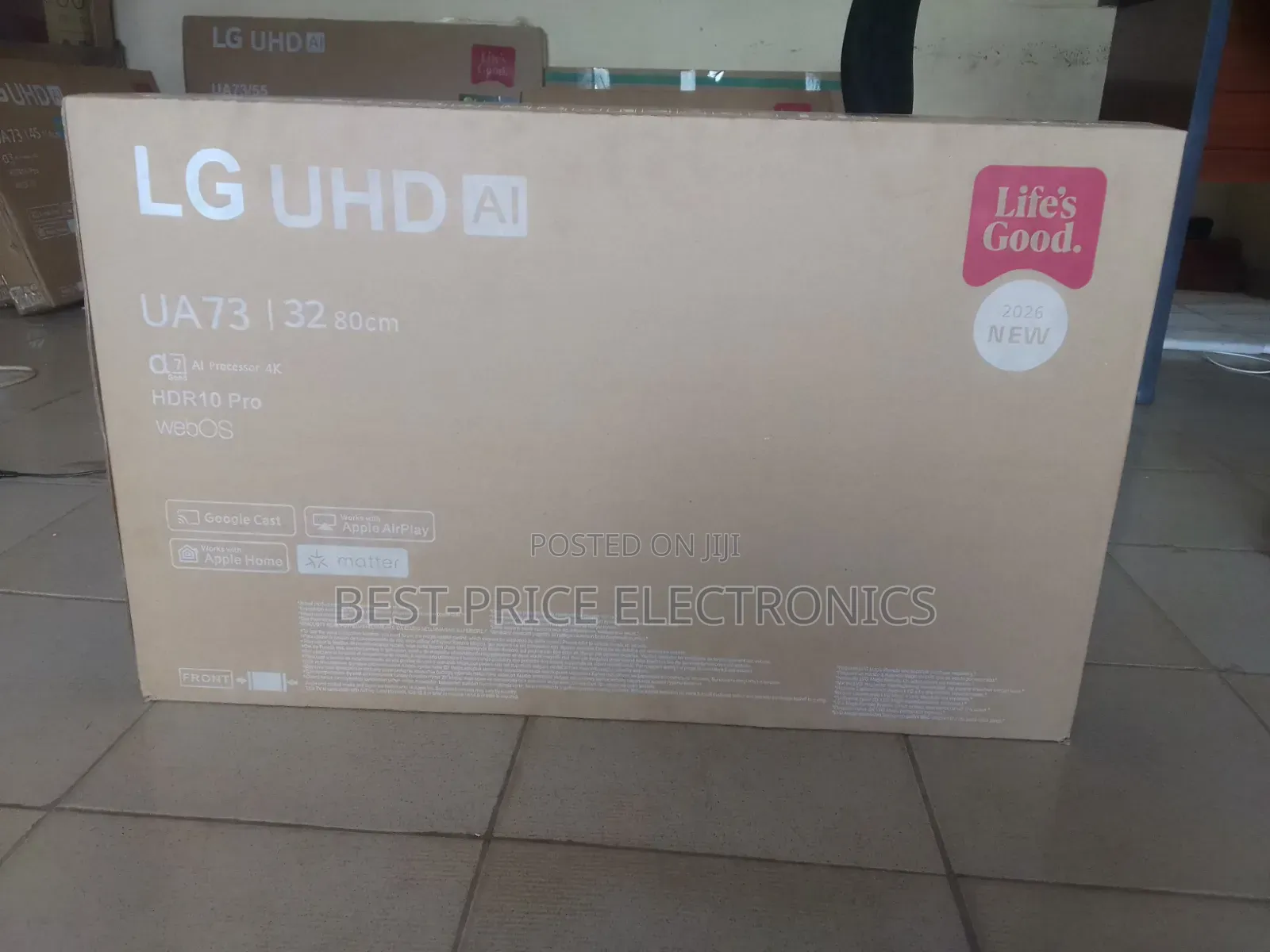 32 Inches LG WebOS Thinq UHD HDR With Full Smart TV Options