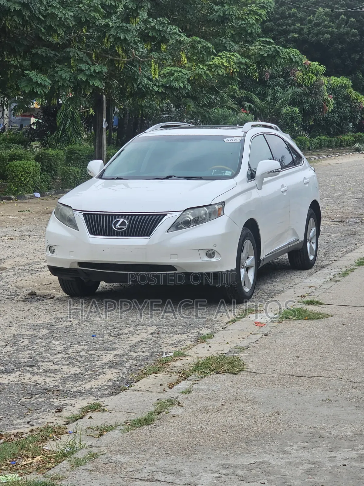 Lexus RX 350 FWD 2012 White