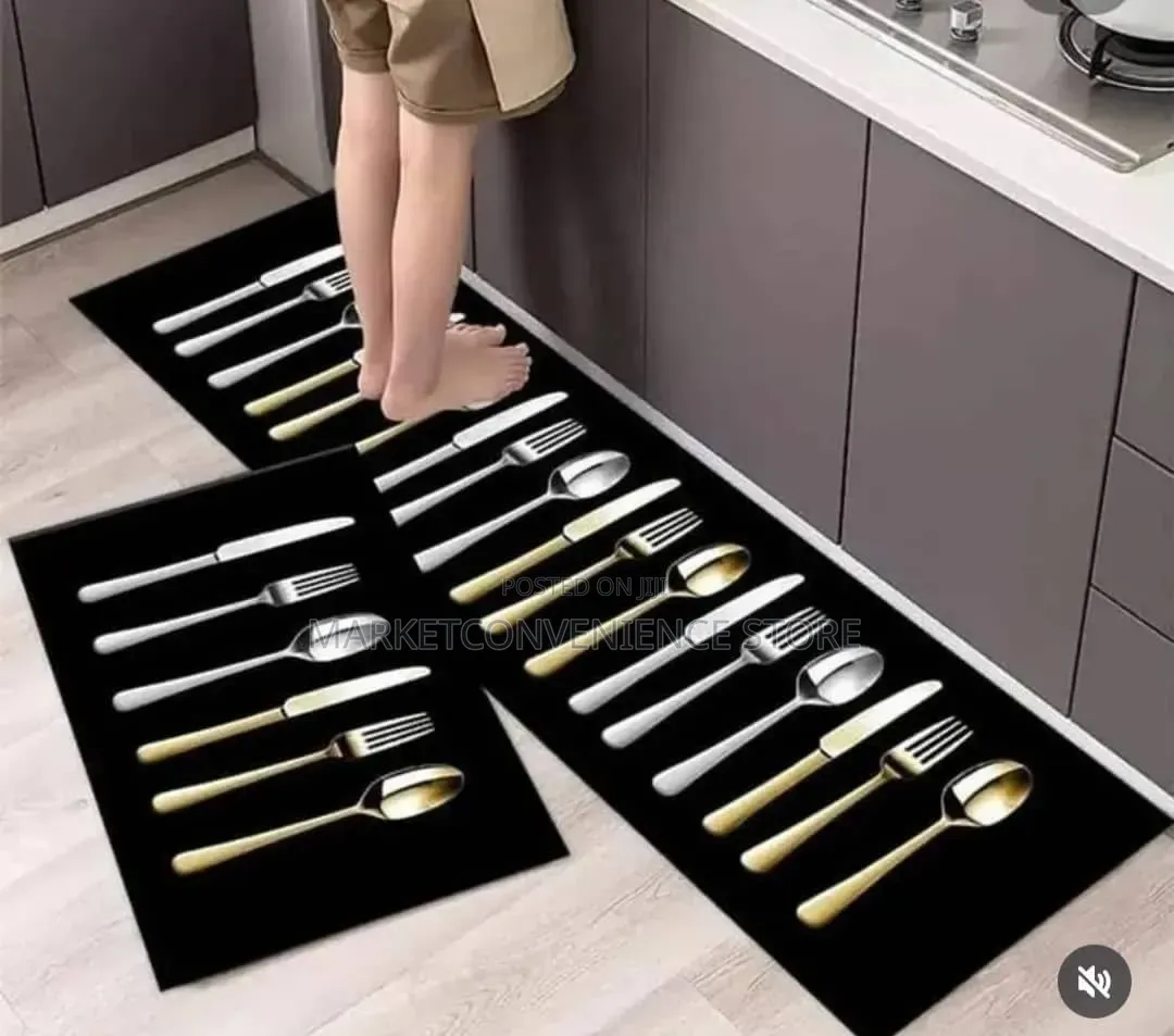 Silicone Absorbent 2in1 Kitchen Runner Mat