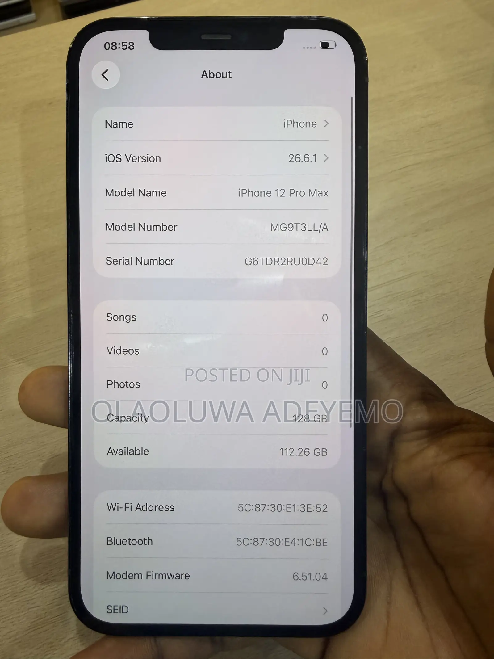 Apple iPhone 12 Pro Max 128 GB Blue