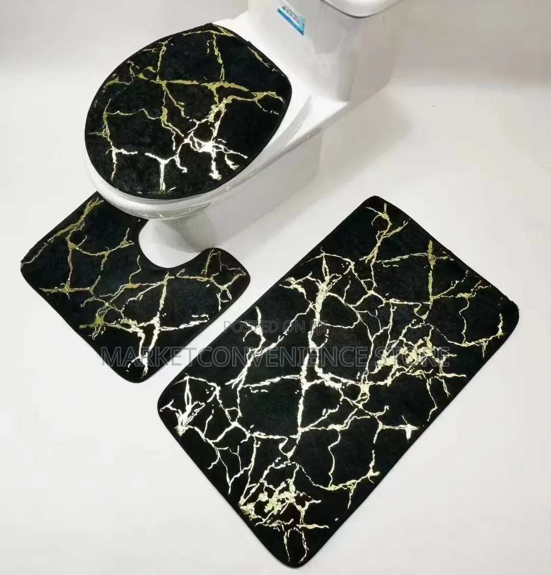 3in1 Gold Print Absorbent Non Slip Mat