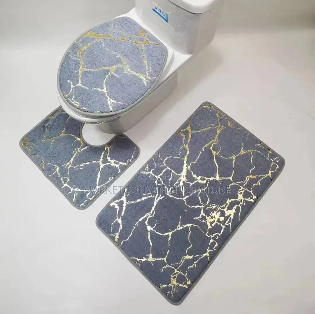 3in1 Gold Print Absorbent Non Slip Mat