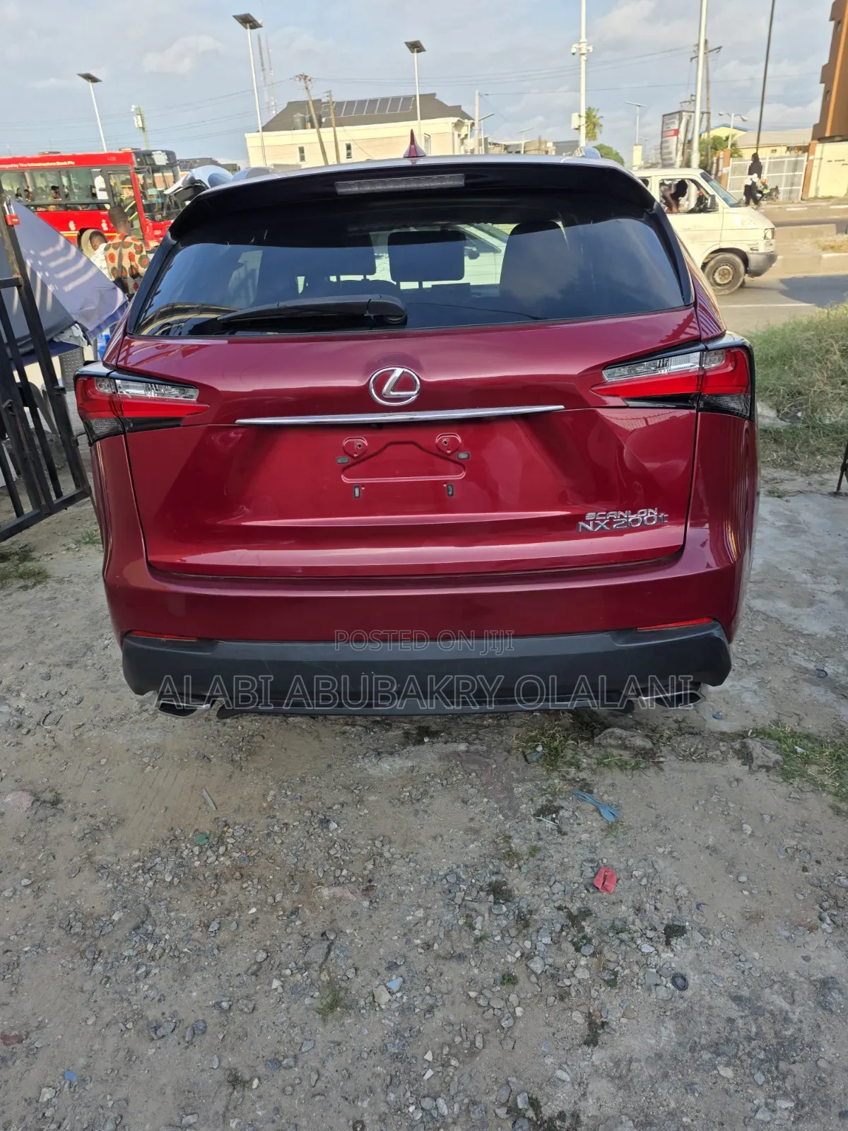 Lexus NX 2017 Red