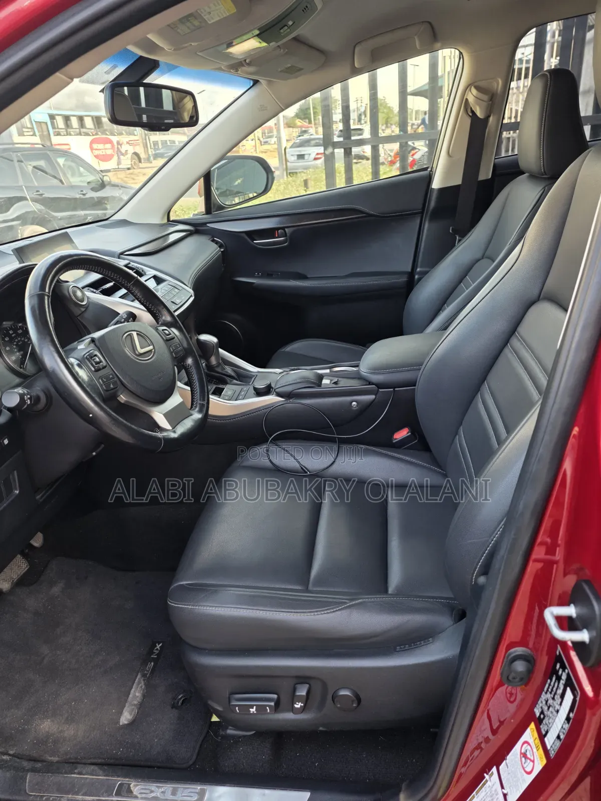 Lexus NX 2017 Red