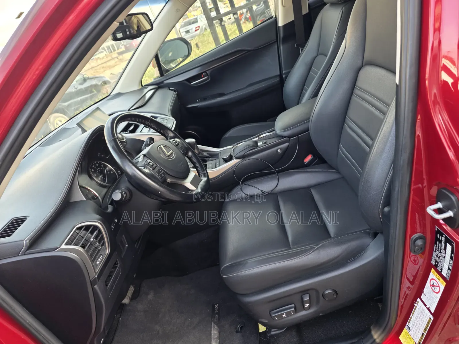 Lexus NX 2017 Red