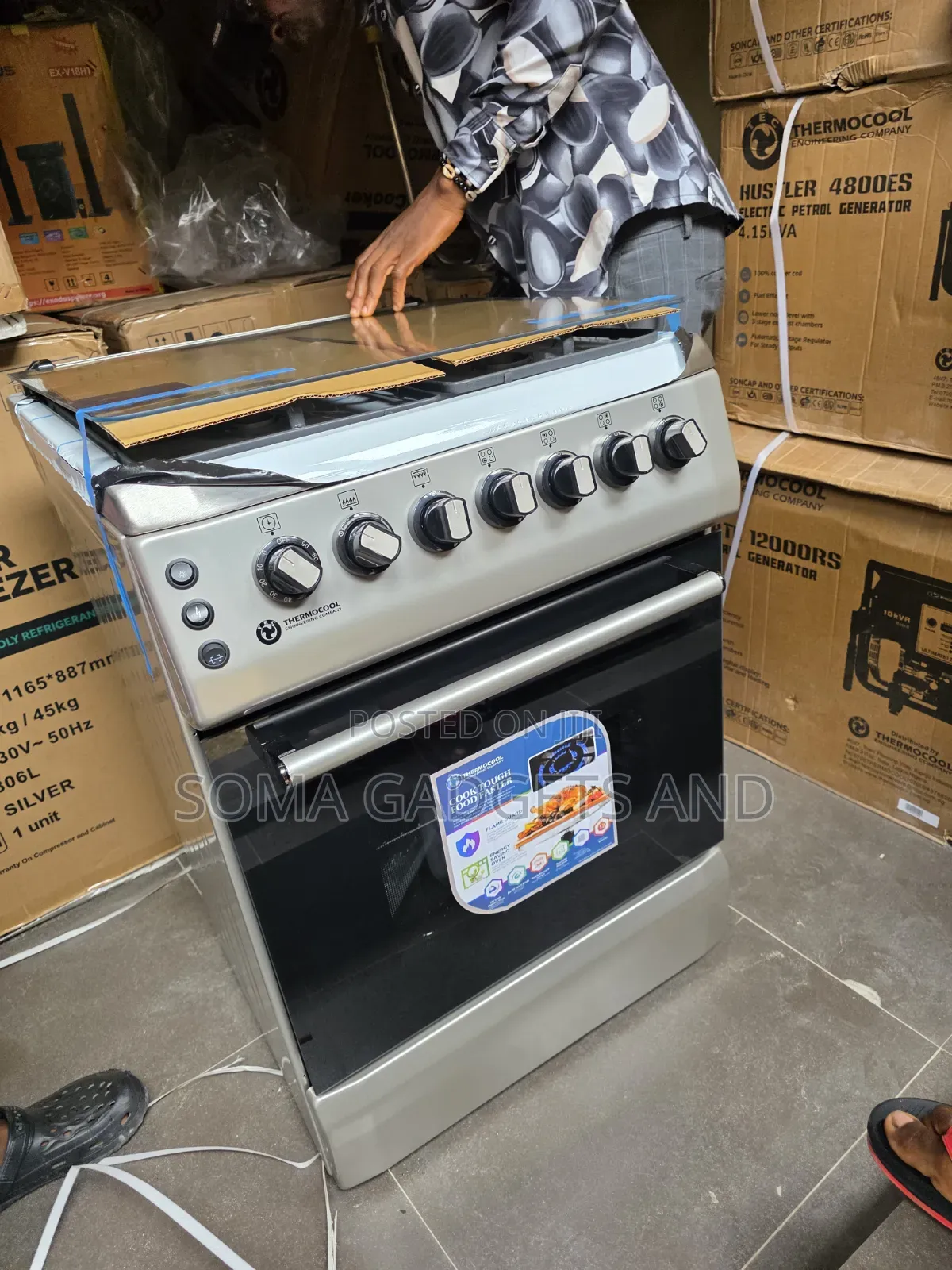 Haier Thermocool 4 Burner All Gas 60by60