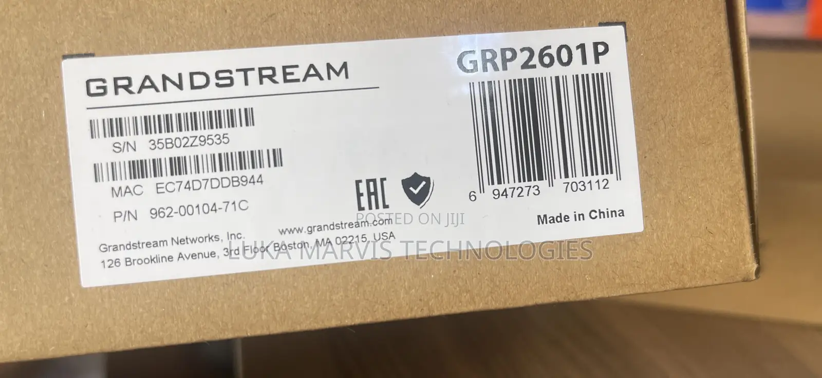 Grand Stream Grp2601p