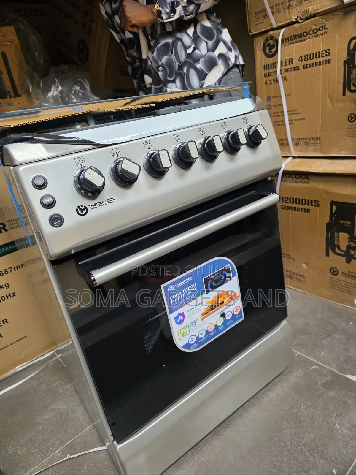 Haier Thermocool 4 Burner All Gas 60by60