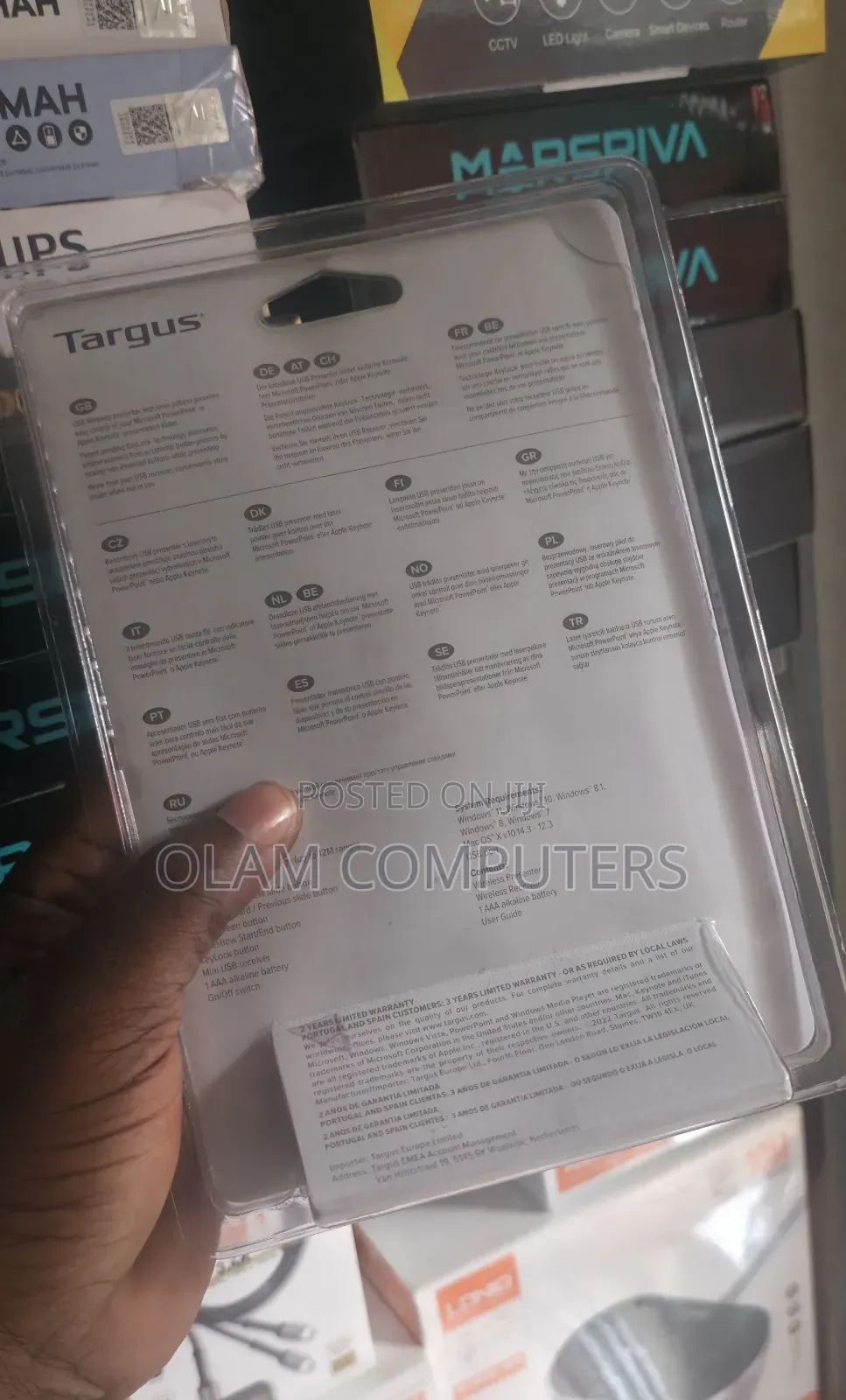 Targus Wireless Presenter for PC and MAC