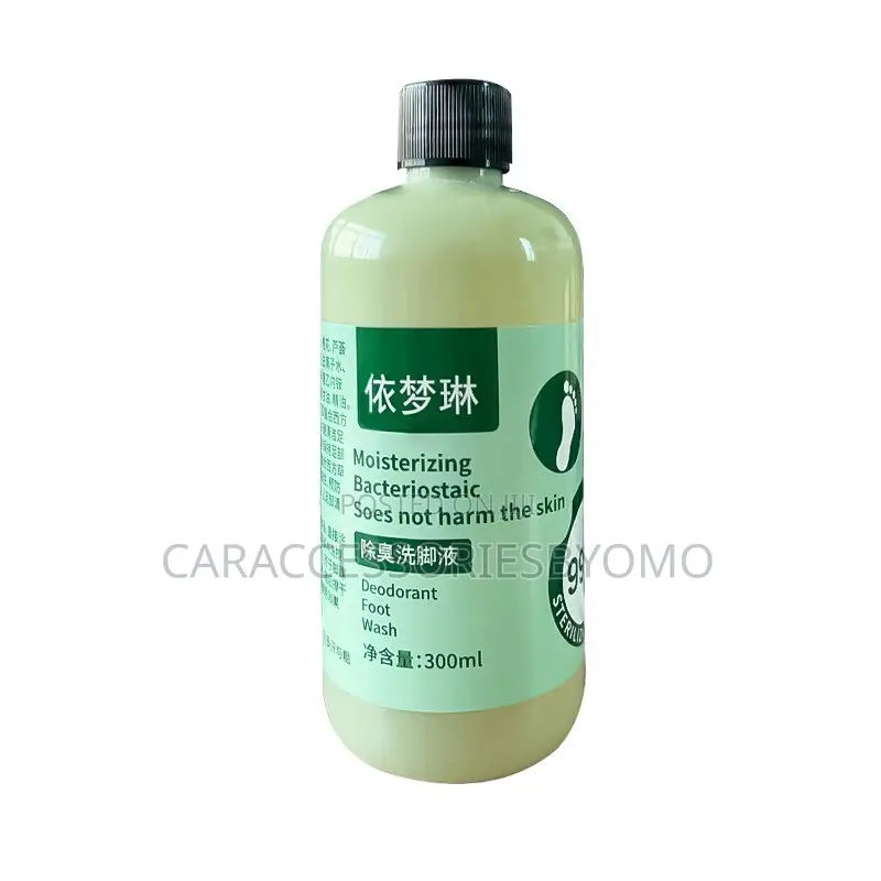 Moisturizing and Bacteriostatic Deodorant Foot Wash