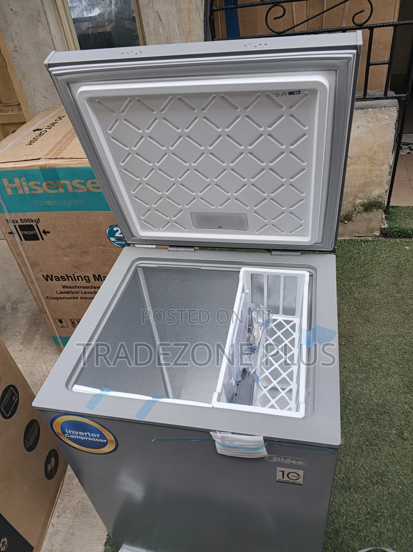 Midea 142L Freezer With Inverter Technology