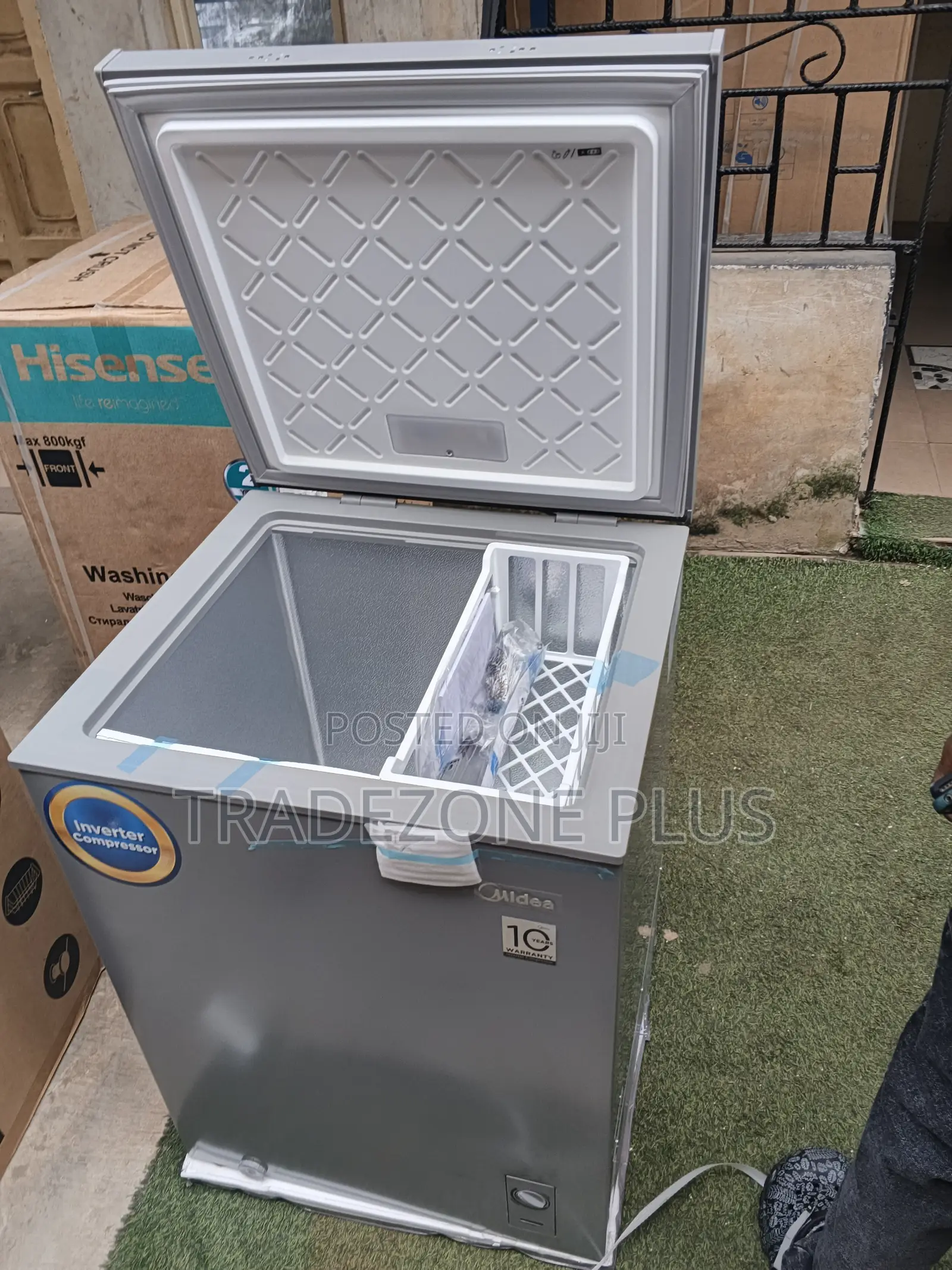 Midea 142L Freezer With Inverter Technology