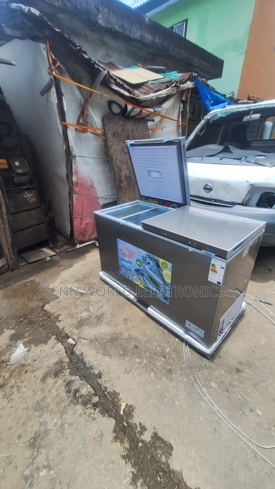 New Snowsea 600L Double Door Freezer Faster Cooling Warranty 2years