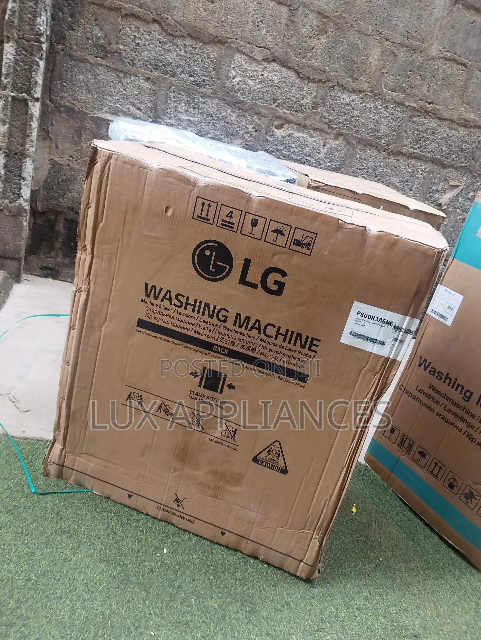 LG P800R3AGNC 8kg Twin Tub Washer With Tempered Glass Lid