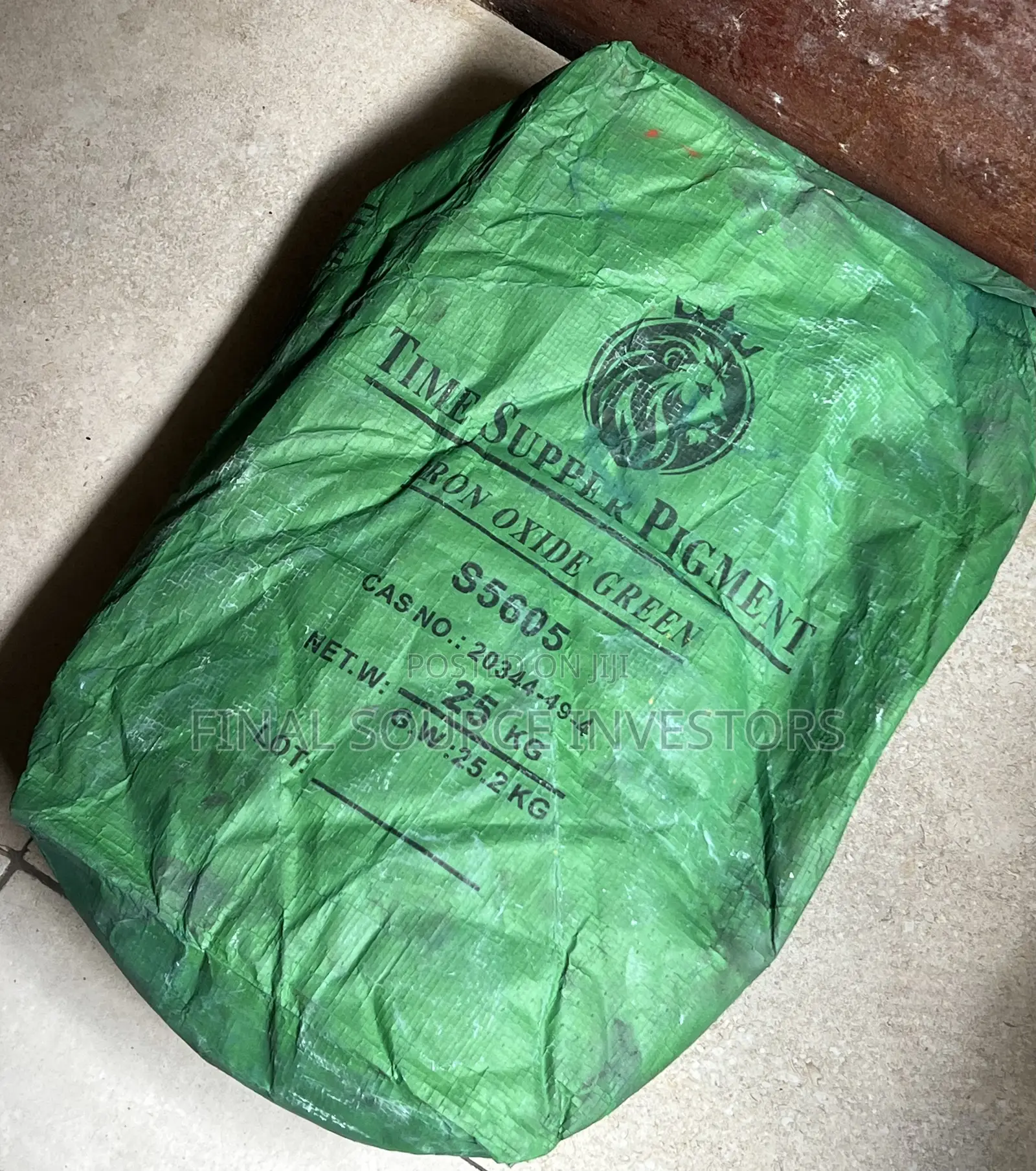 Green Iron Oxide Pigment