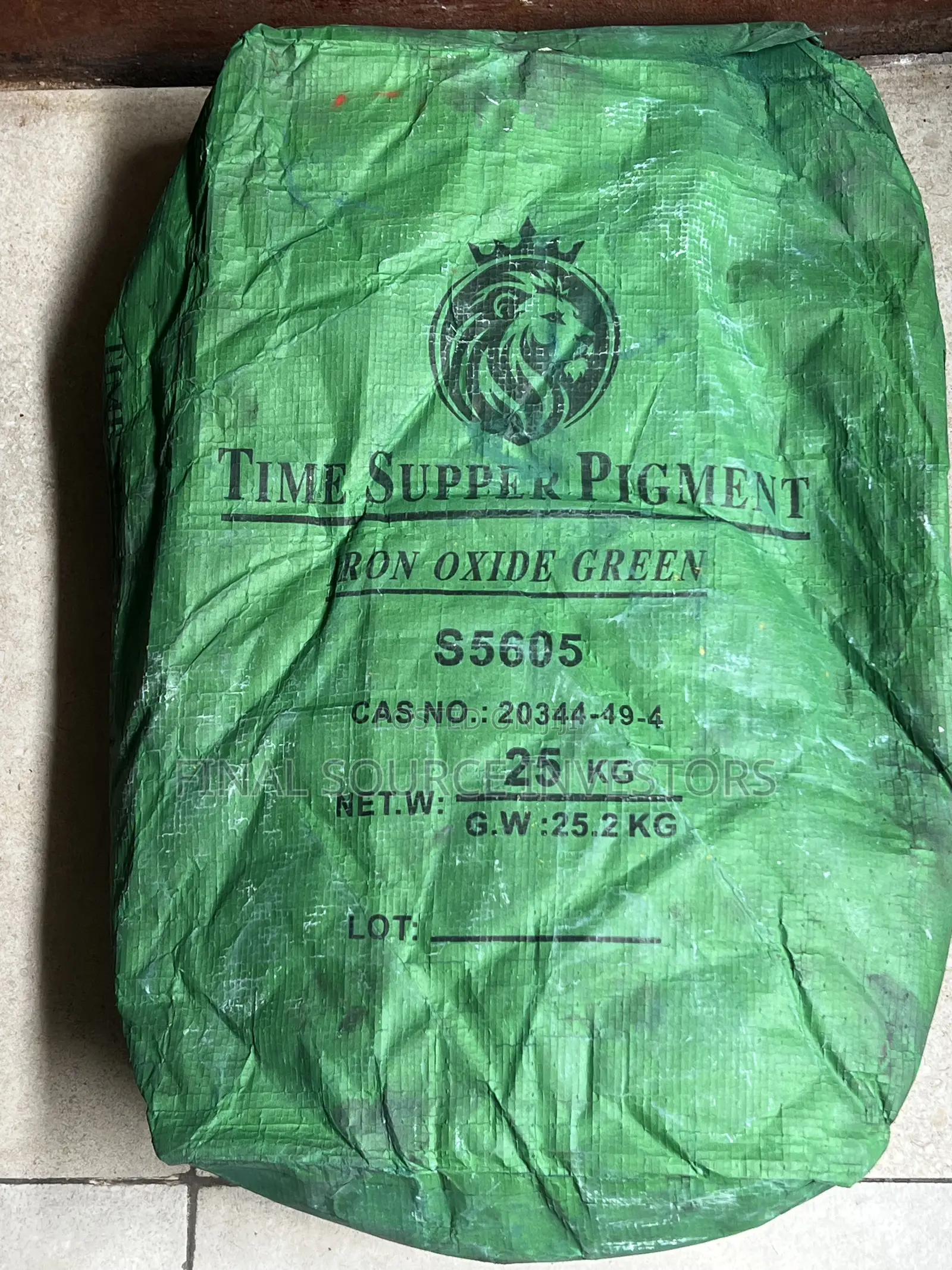 Green Iron Oxide Pigment