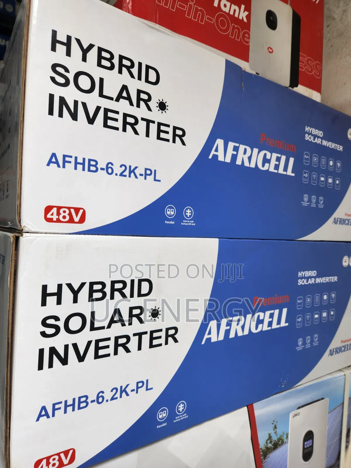 6.2kva 48v Africell Solar Inverter Hybrid