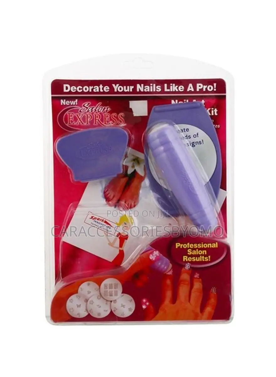 Salon Express Nail Art Stamping Kit