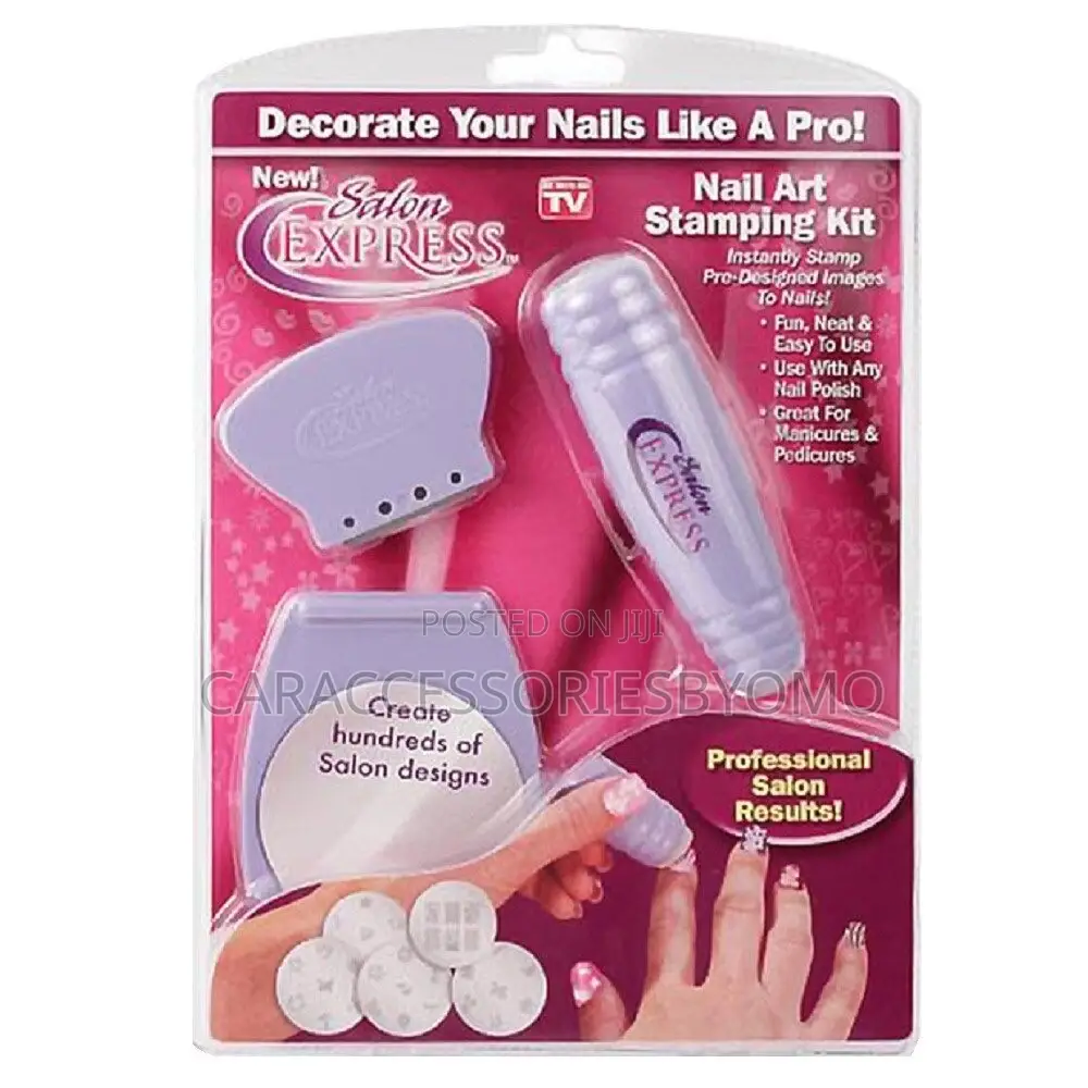 Salon Express Nail Art Stamping Kit